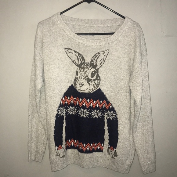 rabbit sweater